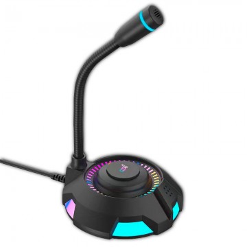 Microfone LED RGB USB COOL...